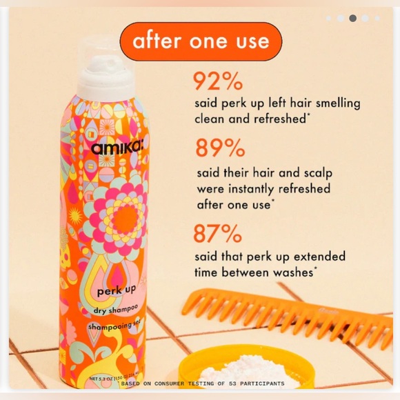 Amika Perk Up Dry Shampoo 9 Pack Full Size Bottles - Picture 5 of 7